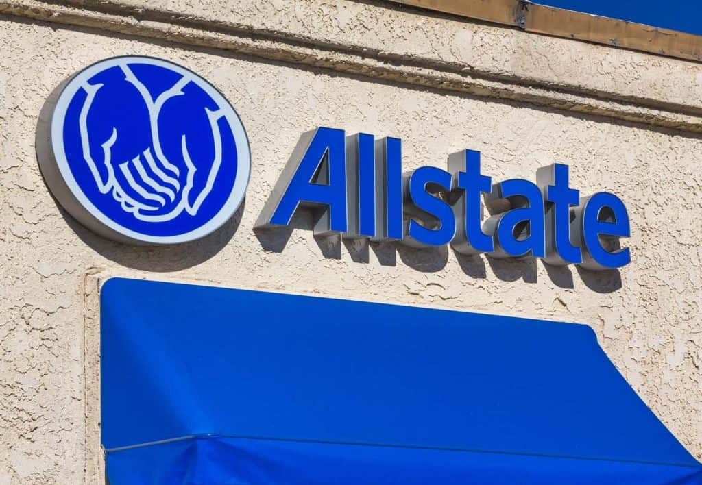 Allstate insurance sign